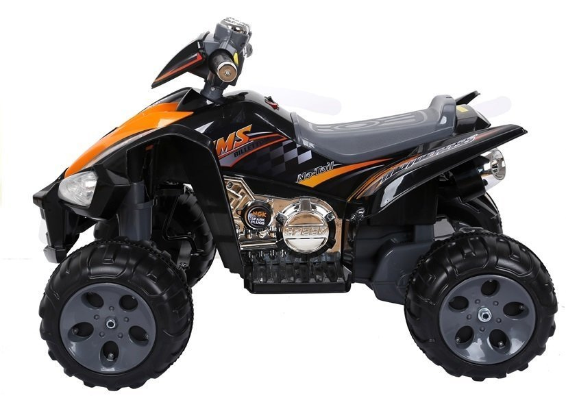 Elektrinis keturratis vaikams quad, juodas