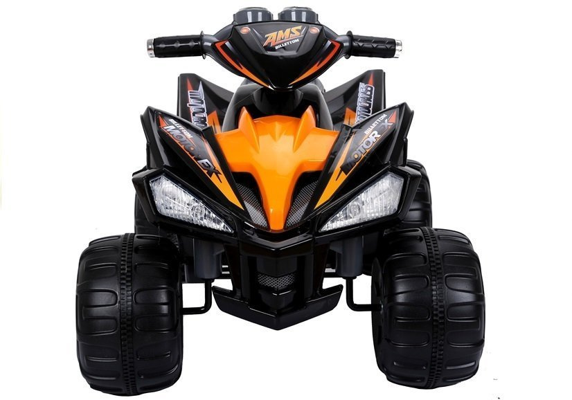 Elektrinis keturratis vaikams quad, juodas