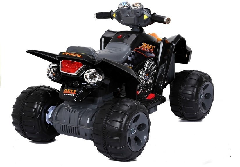 Elektrinis keturratis vaikams quad, juodas