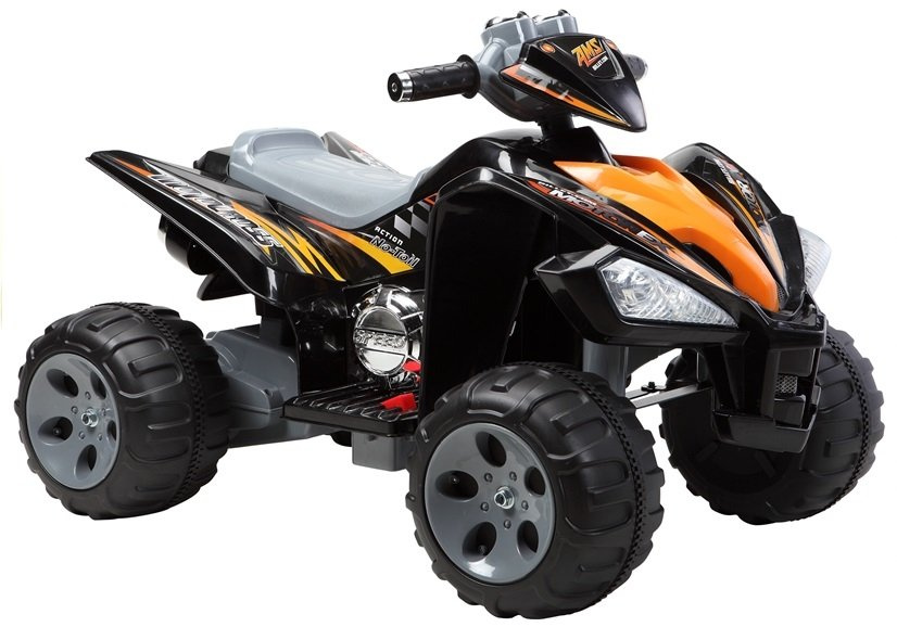 Elektrinis keturratis vaikams quad, juodas