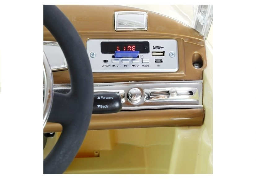 Vienvietis vaikiškas elektromobilis mercedes 300s ls-618, juodas blizgus