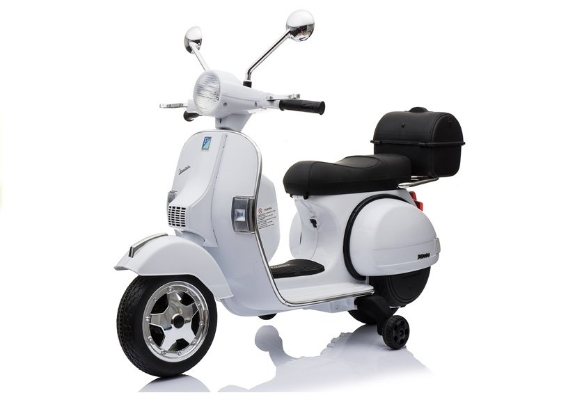 Vespa elektrinis paspirtukas vaikams - baltas
