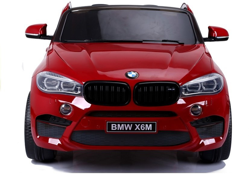 Elektrinis visureigis bmw x6m, raudonas, raudona