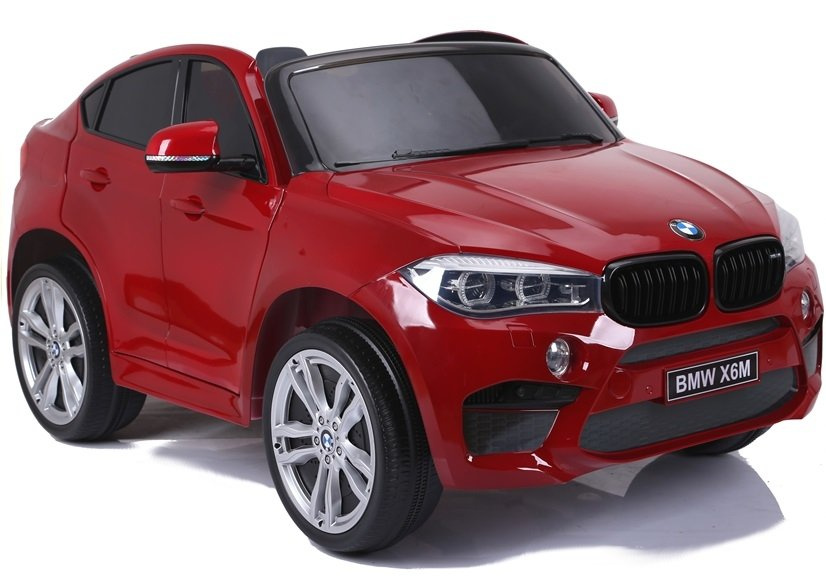 Elektrinis visureigis bmw x6m, raudonas, raudona