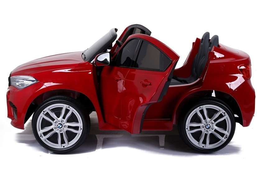 Elektrinis visureigis bmw x6m, raudonas, raudona