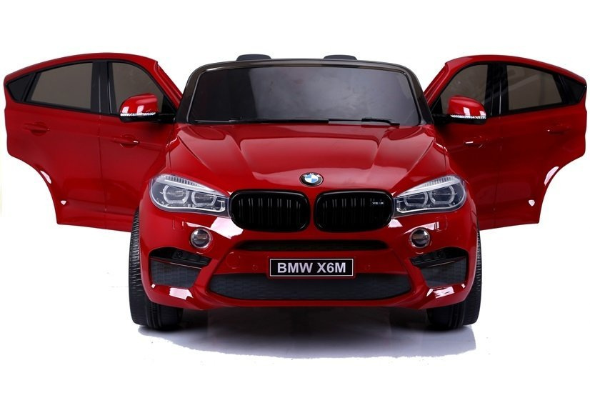 Elektrinis visureigis bmw x6m, raudonas, raudona