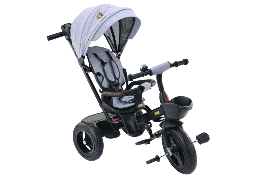 Pilkas vaikiškas triratis pro550