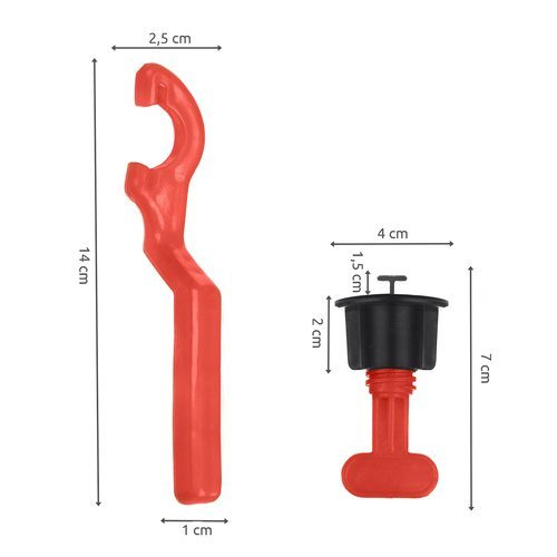 Sistema plytelėms išlyginti 51 vnt - S14509