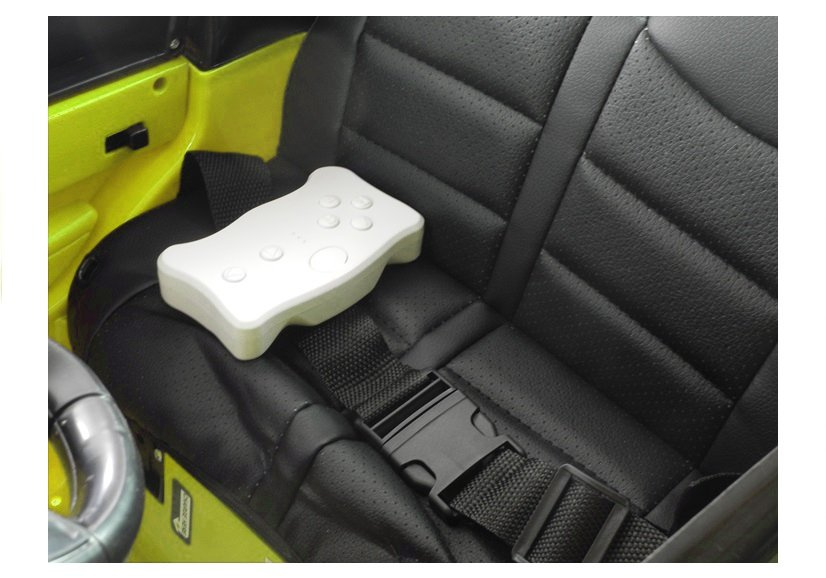 Dvivietis elektromobilis vaikams lean toys hl1638, žalias