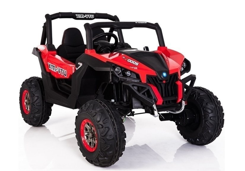 Elektrinis visureigis vaikams Jeep XMX, raudonas