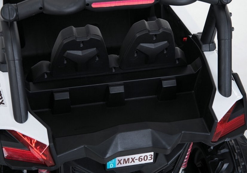 Elektrinis visureigis vaikams Jeep XMX, raudonas 2