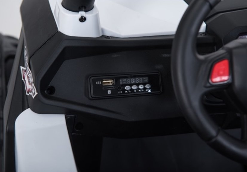 Elektrinis visureigis vaikams Jeep XMX, raudonas