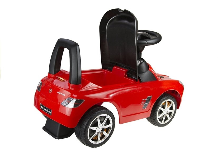 Paspiriama mašinėlė mercedes-benz sls amg, raudona