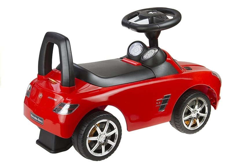 Paspiriama mašinėlė mercedes-benz sls amg, raudona