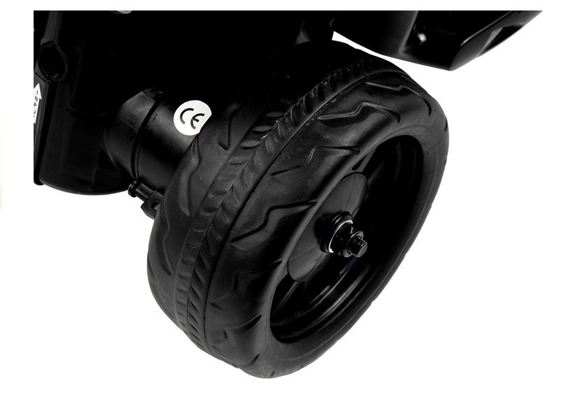 Trijų ratų elektrinis motociklas vaikams l-toys bmw s1000rr, juodas