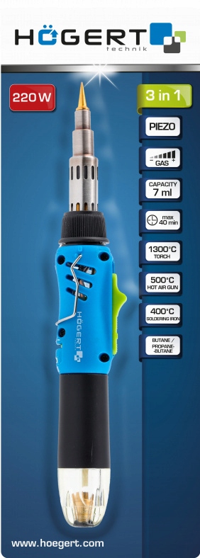 Dujinis lituoklis 220W - HT2C401