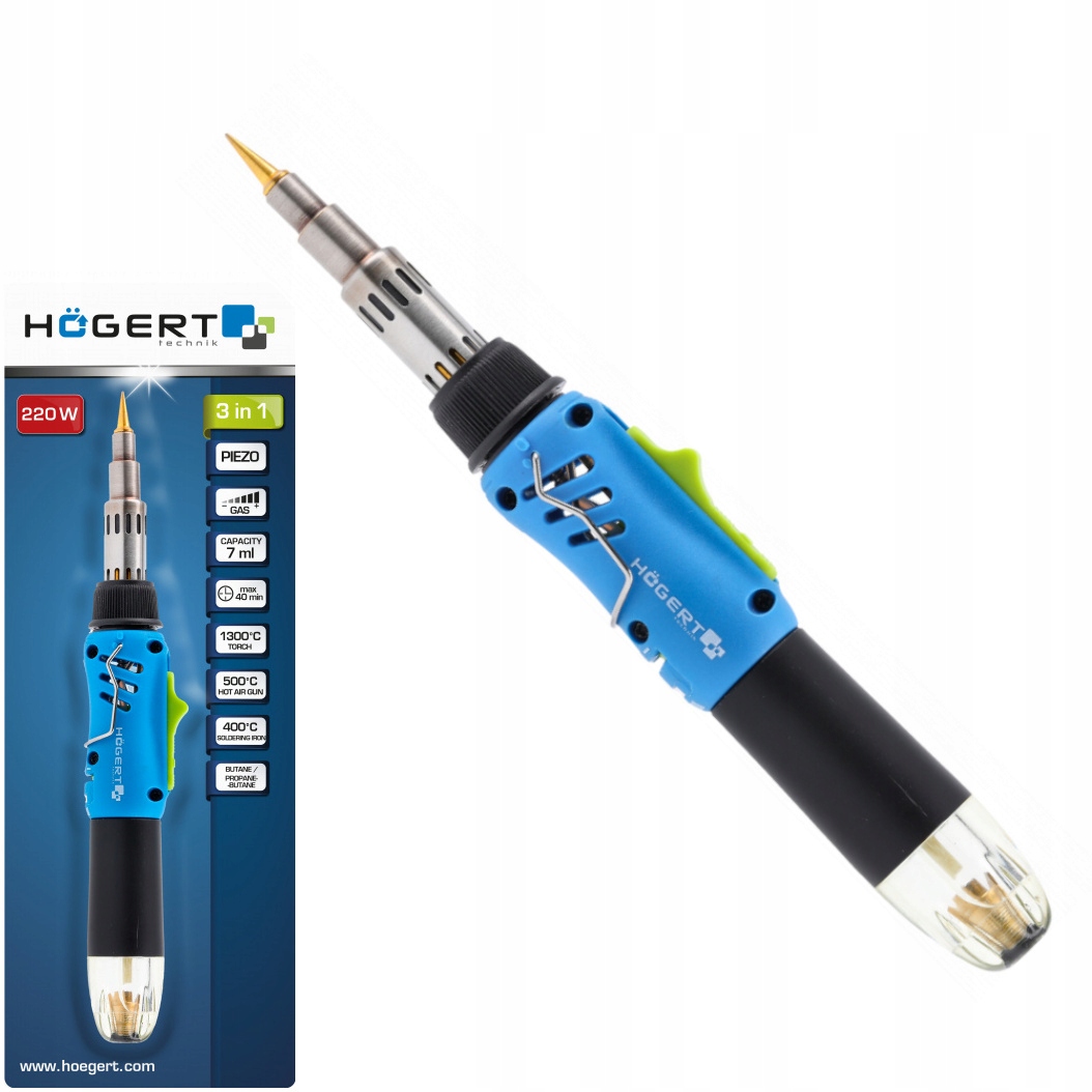 Dujinis lituoklis 220W - HT2C401