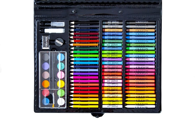 Piešimo ir kūrybos rinkinys Super Mega Art Set, 168 vnt.