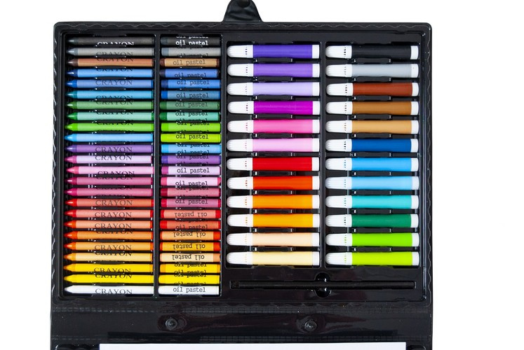 Piešimo ir kūrybos rinkinys Super Mega Art Set, 168 vnt.