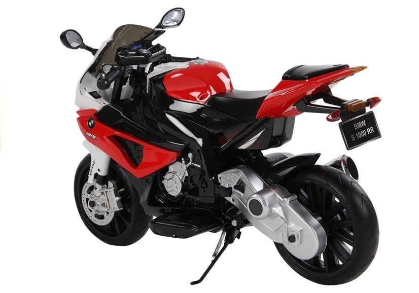 Elektrinis motociklas bmw s1000rr vaikams, raudonas