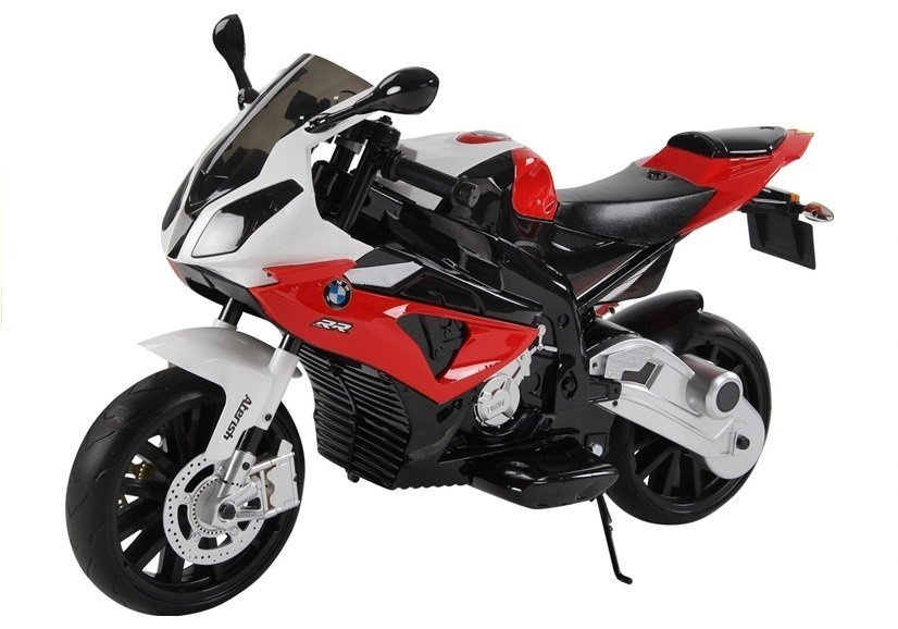 Elektrinis motociklas bmw s1000rr vaikams, raudonas
