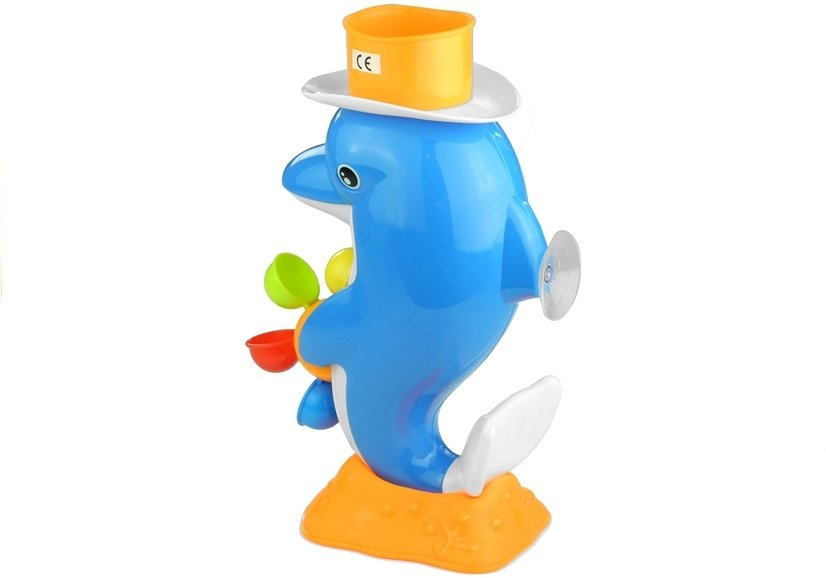 Vonios žaislas delfinas lean toys bath fun