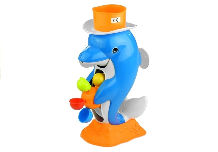 Vonios žaislas delfinas lean toys bath fun