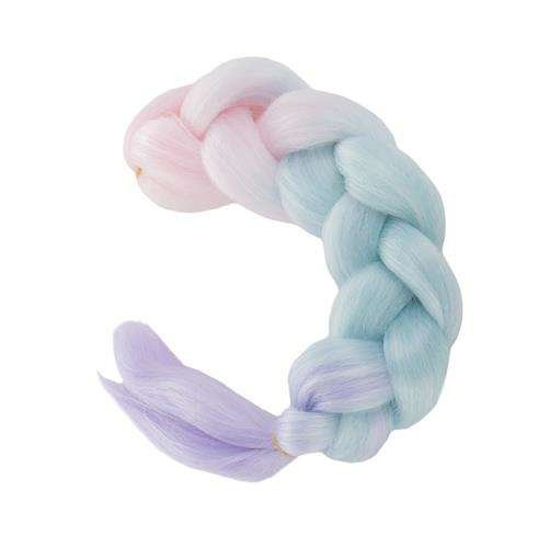 Sintetinės ombre plaukų pynės 60 cm