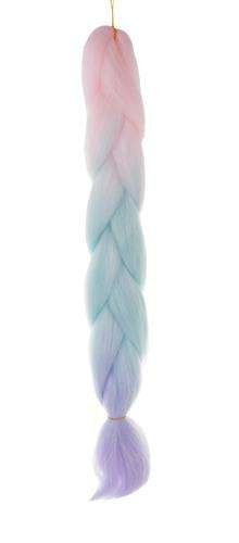 Sintetinės ombre plaukų pynės 60 cm