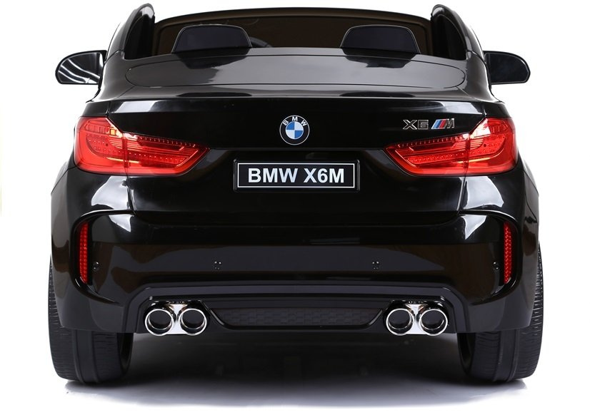 Vaikiškas elektromobilis BMW X6M – juodas