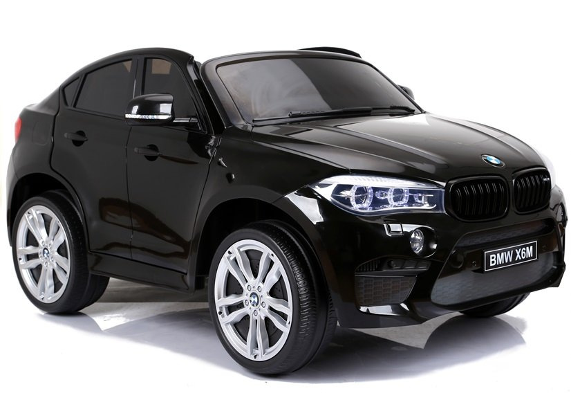 Vaikiškas elektromobilis BMW X6M – juodas