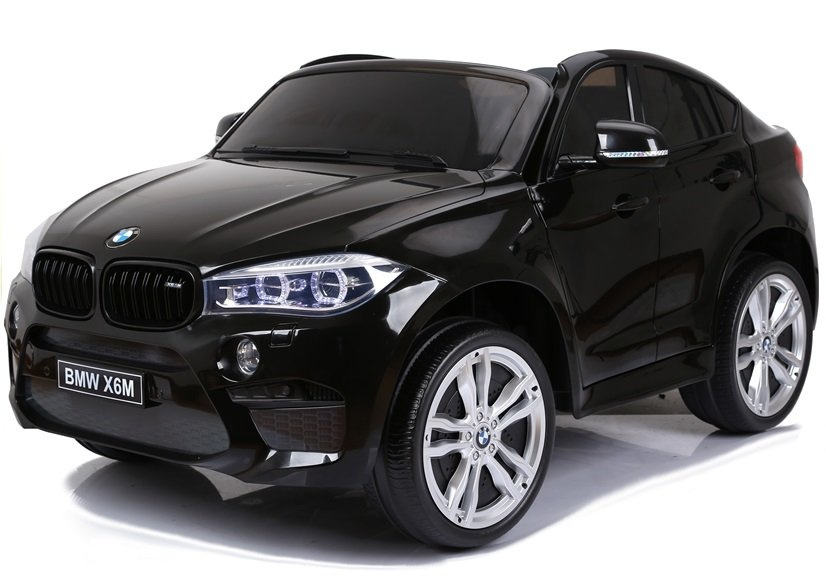 Vaikiškas elektromobilis BMW X6M – juodas