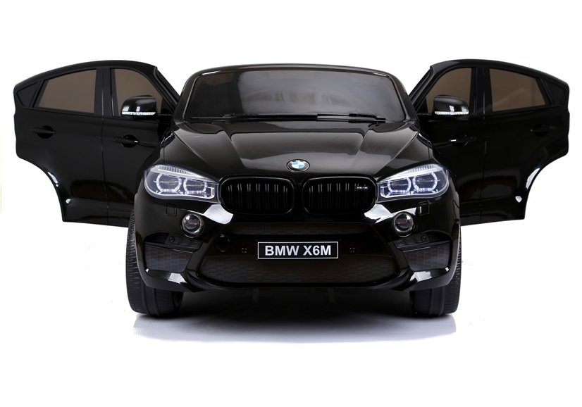 Vaikiškas elektromobilis BMW X6M – juodas