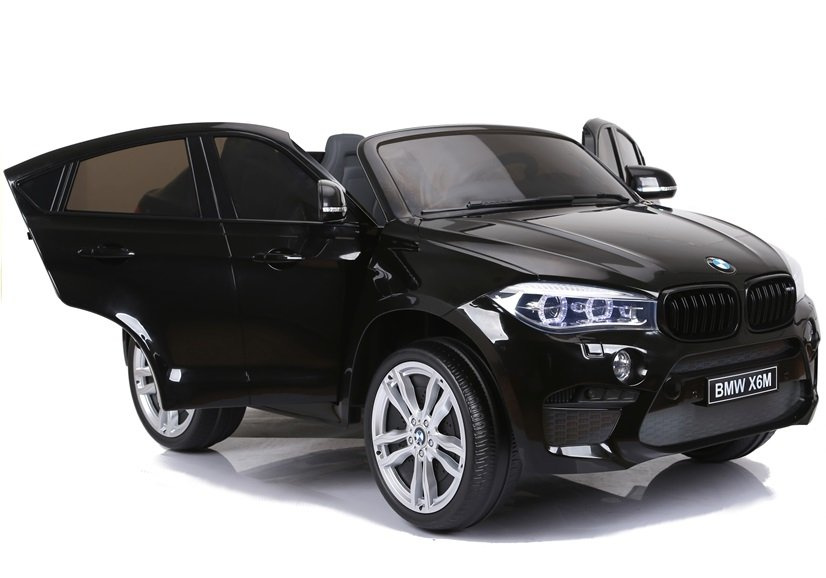 Vaikiškas elektromobilis BMW X6M – juodas