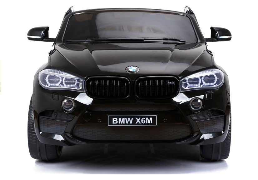 Vaikiškas elektromobilis BMW X6M – juodas