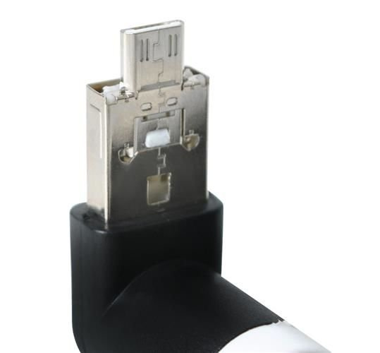 Mikro usb ventiliatorius, juodas