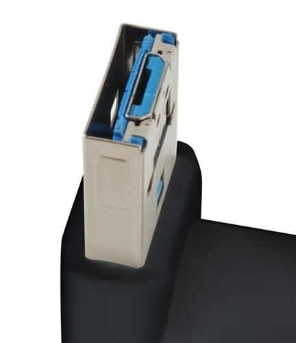 Mikro usb ventiliatorius, juodas
