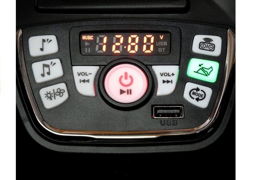 Vienvietis elektromobilis vaikams bmw m6 gt3, juodas