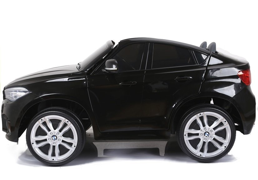 Elektrinis visureigis vaikams bmw x6, juodas
