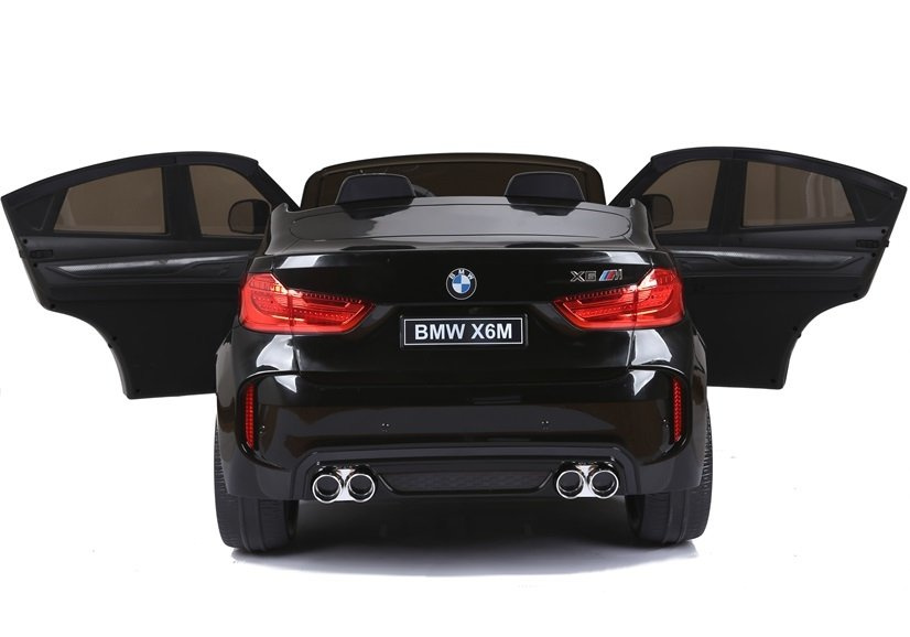 Elektrinis visureigis vaikams bmw x6, juodas
