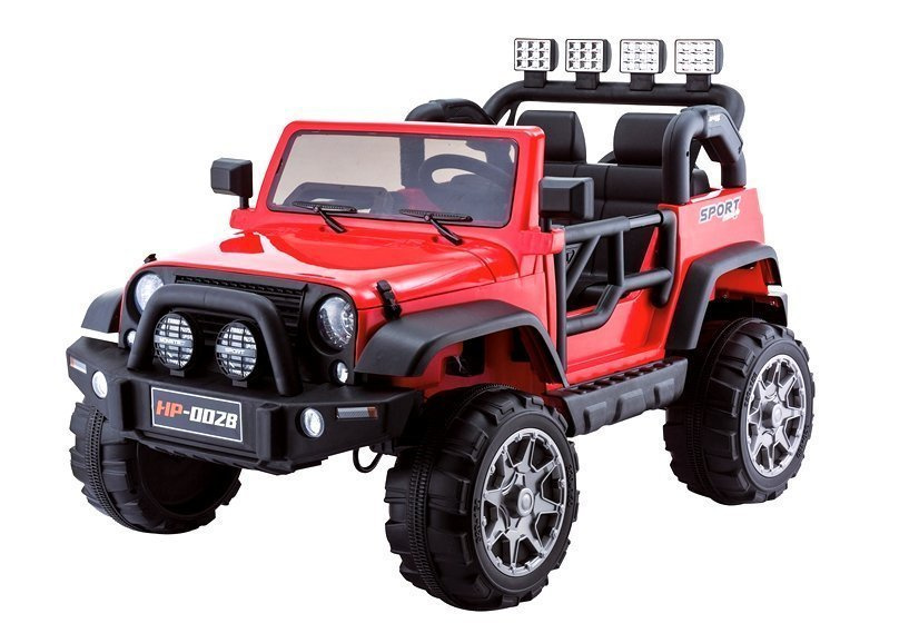 Vienvietis vaikiškas elektrinis visureigis jeep
