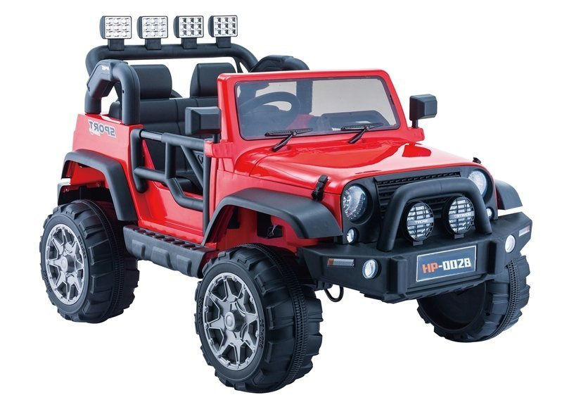Vienvietis vaikiškas elektrinis visureigis jeep