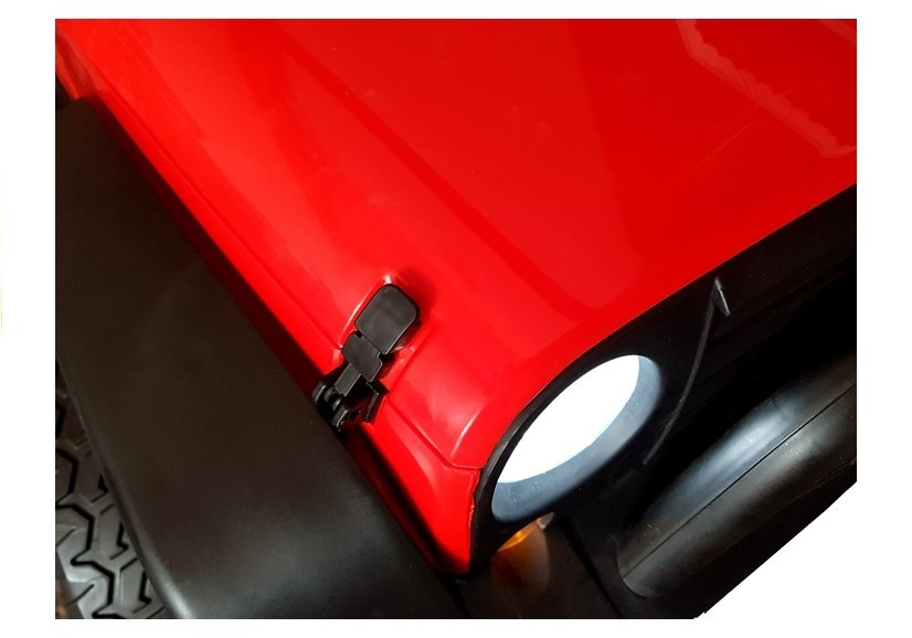 Vienvietis vaikiškas elektrinis visureigis jeep