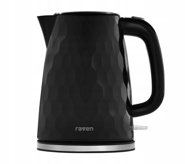 Virdulys elektrinis virdulys raven ec025c 2200w 1.7 liter juodas