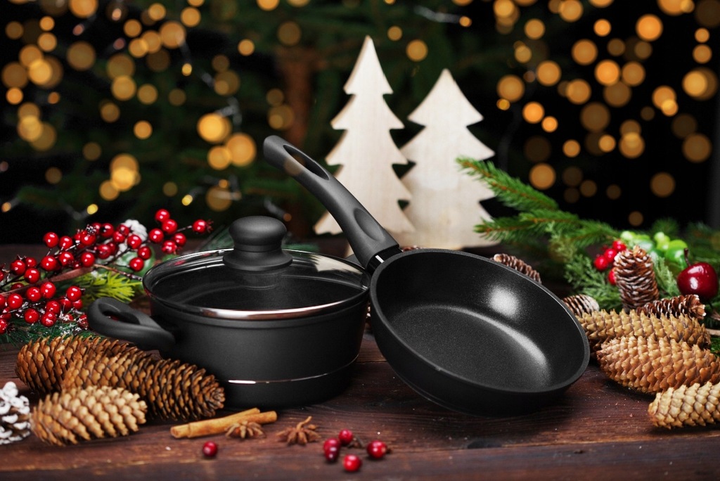1,2 l puodas su dangčiu all kitchen black 16cm