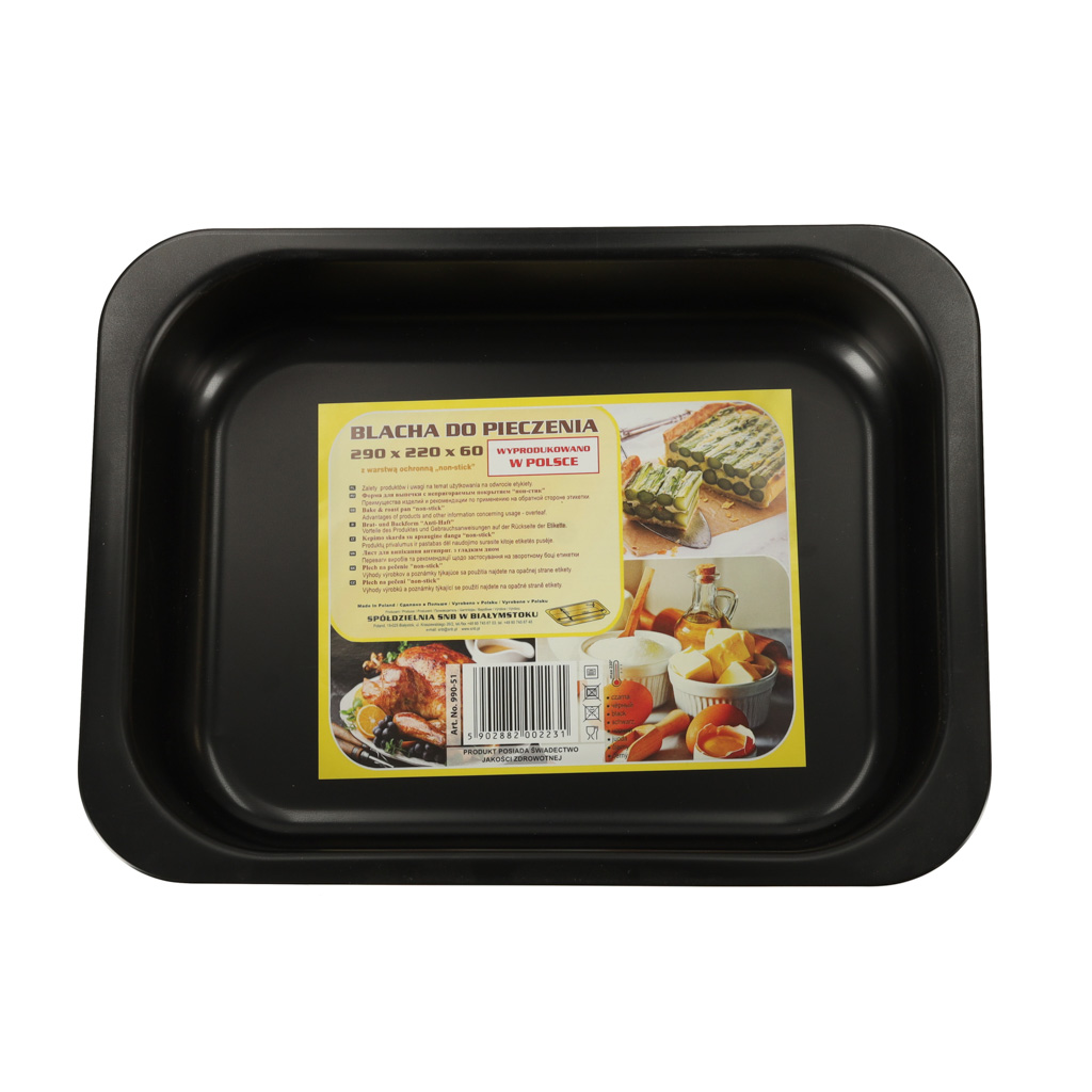 Duonos kepimo forma 290x220x60 mm