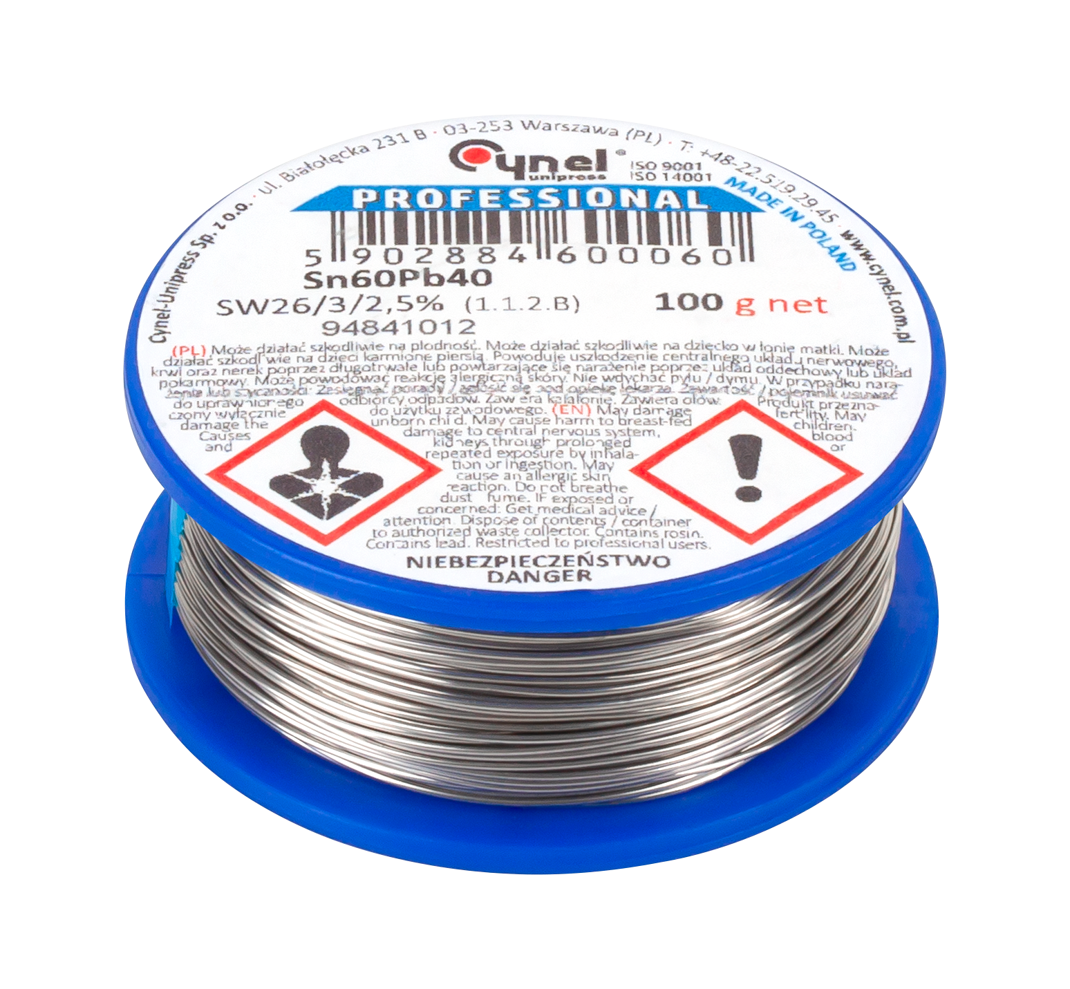Alavas 0,25mm/100g sn60pb40 cynel