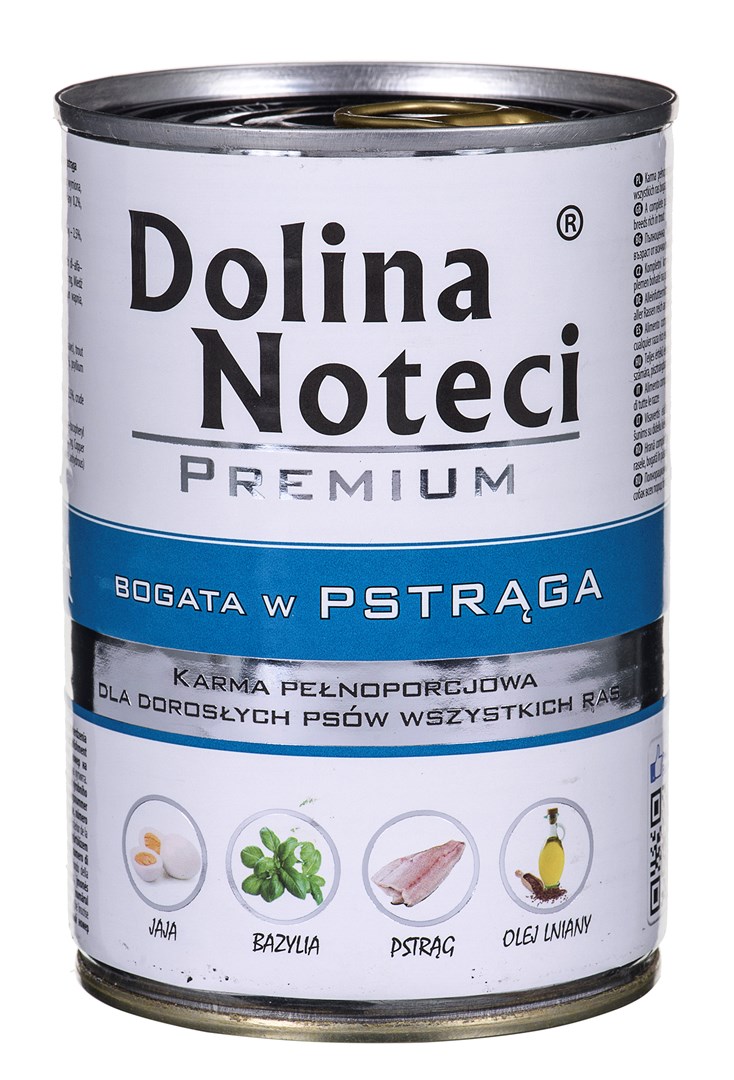 Dolina noteci šlapias maistas suaugusiems šunims, 0,4 kg