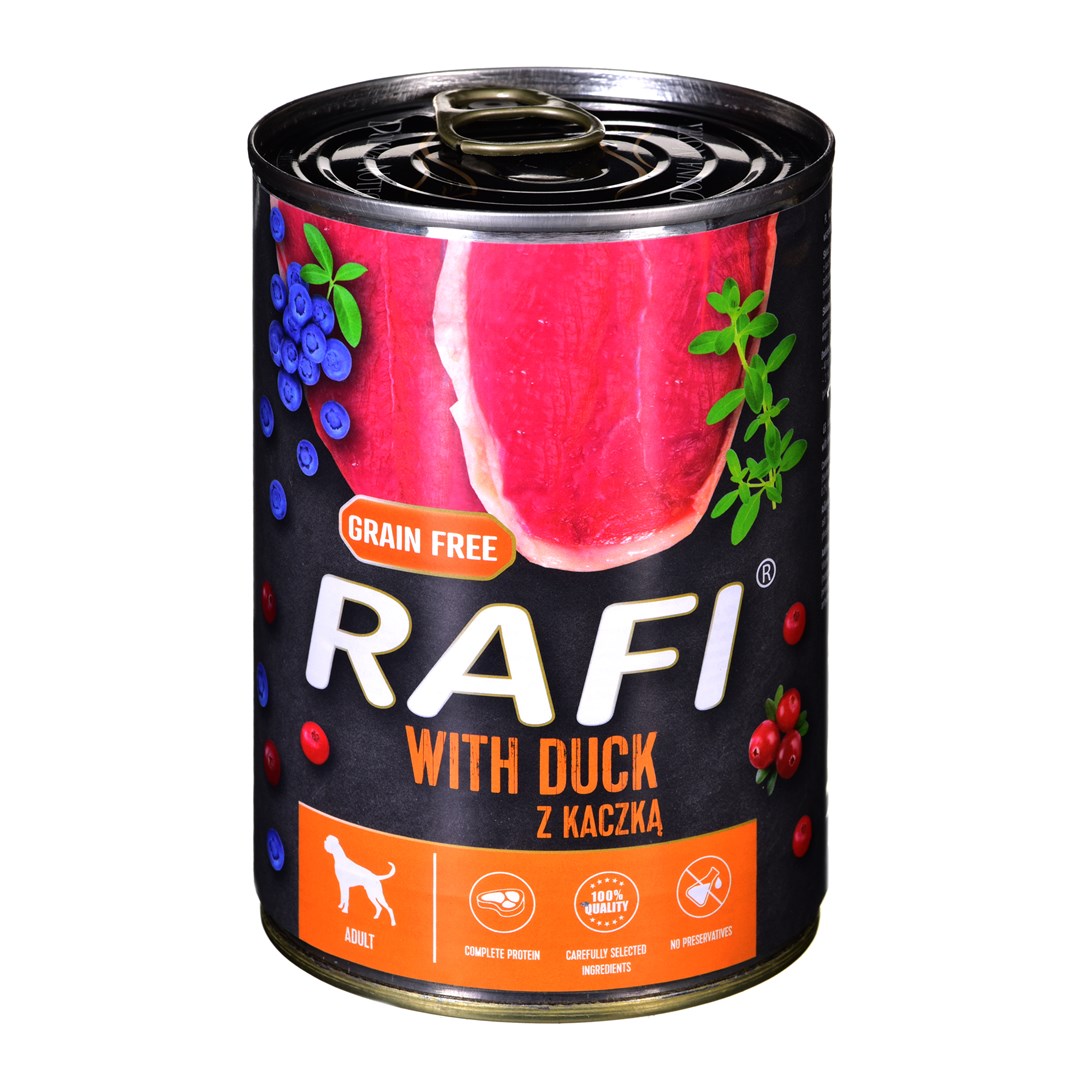 Rafi konservai šunims su antiena, 400 g