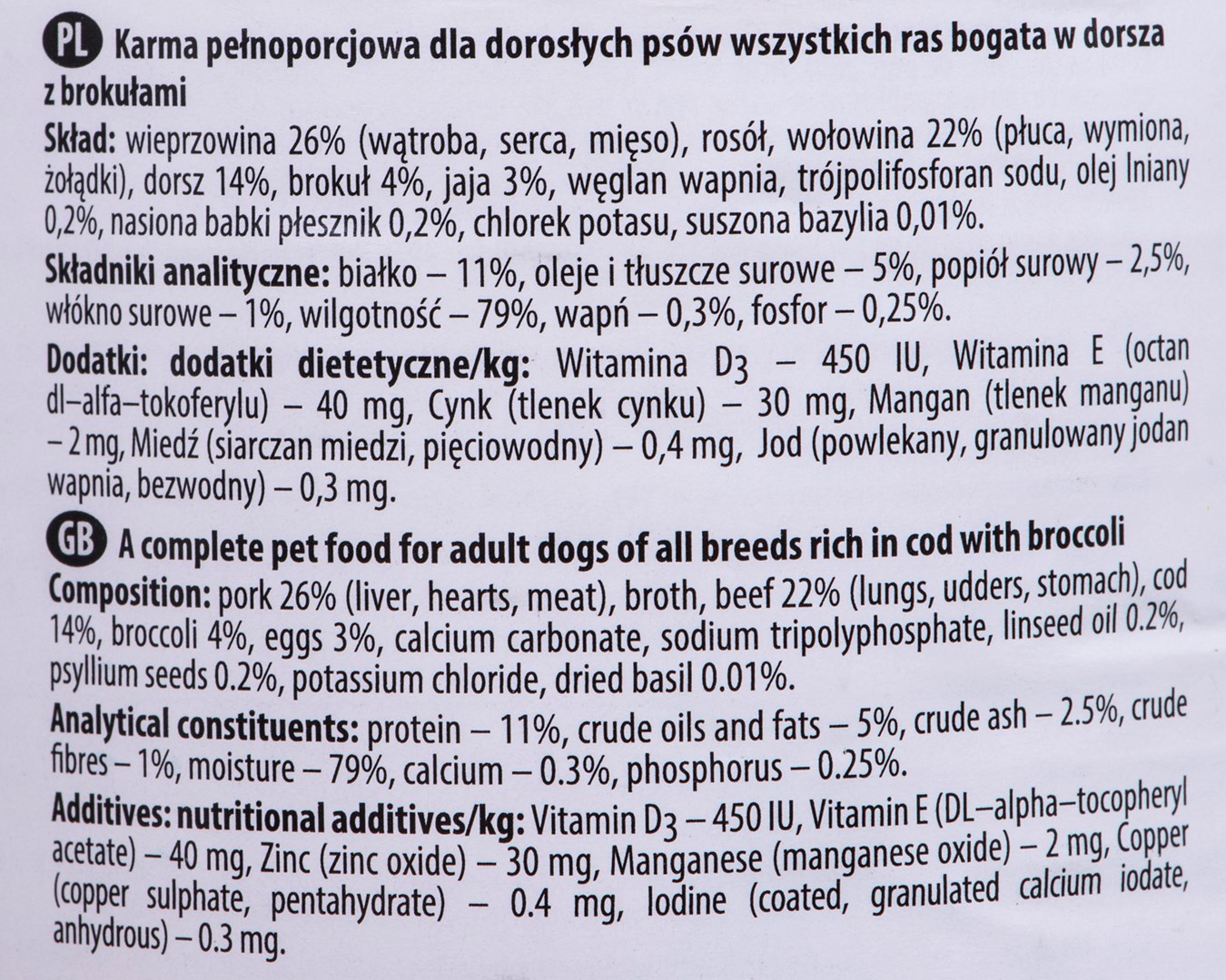 Dolina noteci šlapias maistas suaugusiems šunims, 400 g
